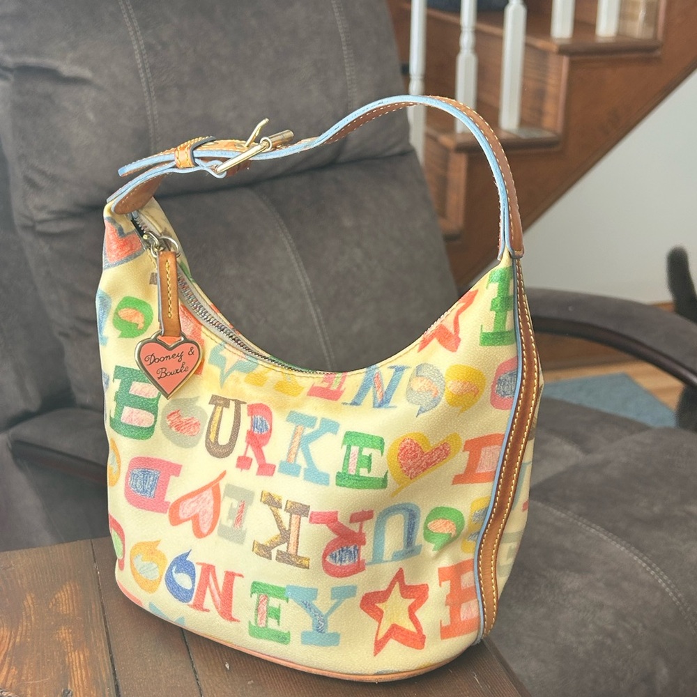 Dooney & Bourke Colorful Lettered Shoulder Bag